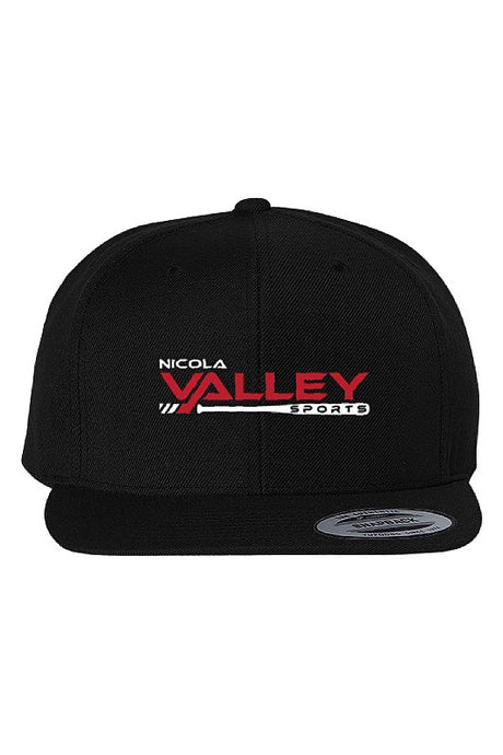 Nicola Valley Sports 6-Panel Structured Flat Visor Classic Snap