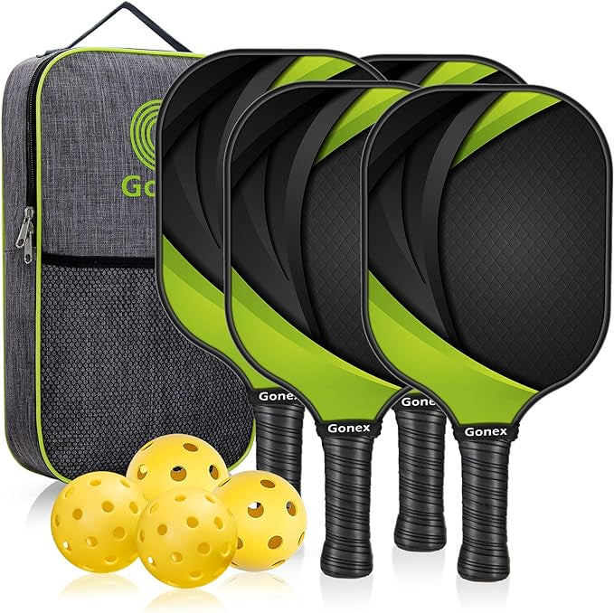 Gonex Pickleball 4 Paddles Set