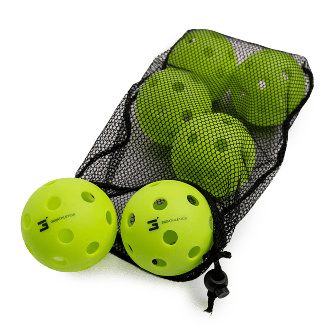 360 Indoor Pickleball Pack of 6