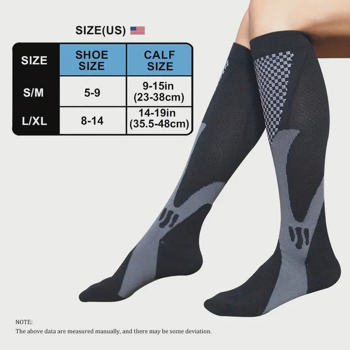 Breathable Long Compression Socks